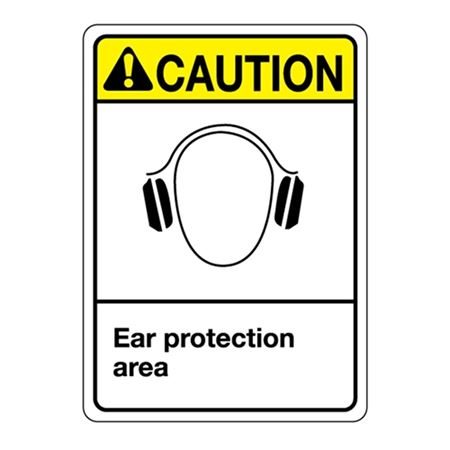 ANSI Ear Protection Sign